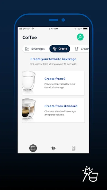 De’Longhi Coffee Link RU,BY,KZ for Android: Customize Your Coffee