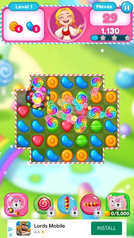 Sweet Candy Bomb for Android - Addictive Puzzle Fun