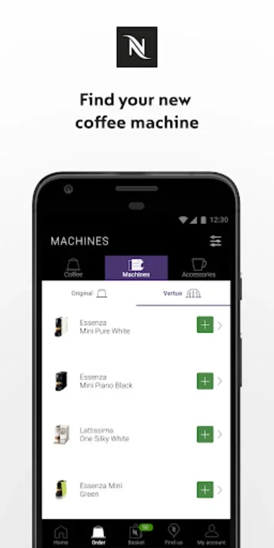 Nespresso for Android: Simplify Your Coffee Orders