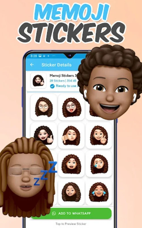 Memoji Stickers for WhatsApp on Android: Expressive Messaging