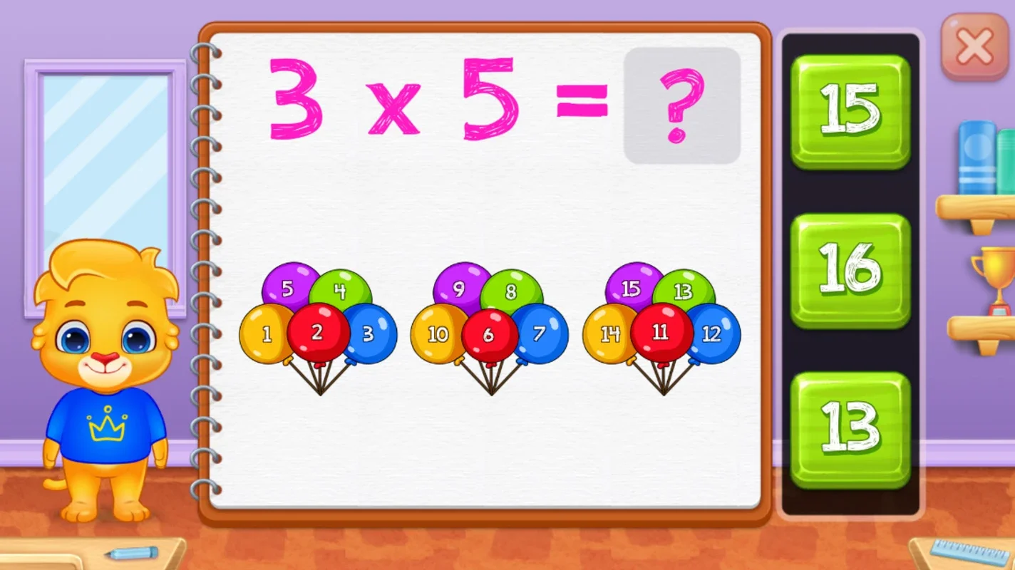 Multiplication Kids for Android: Fun Math Learning