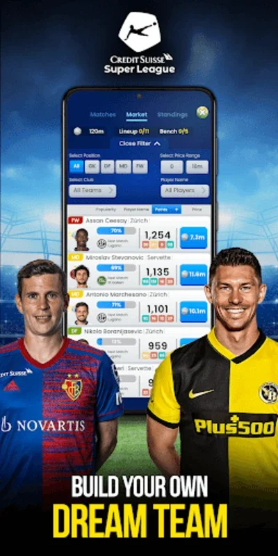 Real Manager Fantasy Soccer for Android - Build and Excel