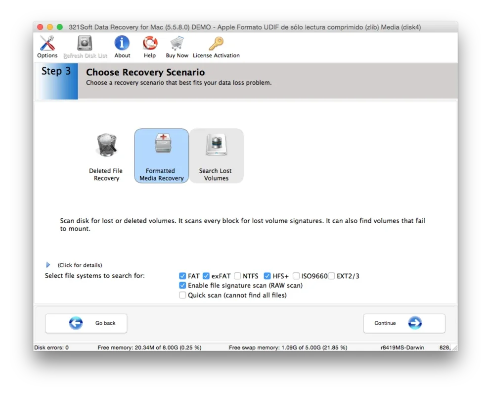 321Soft Data Recovery for Mac - Recover Deleted Files Easily