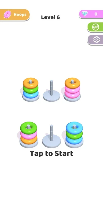 Hoop Stack for Android - A Simple and Addictive Puzzle Game