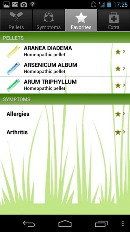 Homeo Guide for Android - Find Homeopathic Remedies