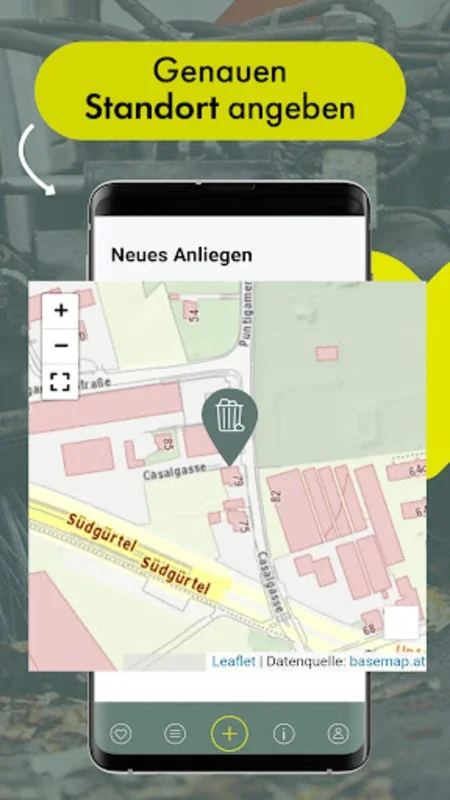 Schau auf Graz - Production for Android - Improve City Livability