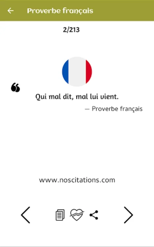 Proverbes Touchants Le Cœur for Android: Wisdom at Your Fingertips