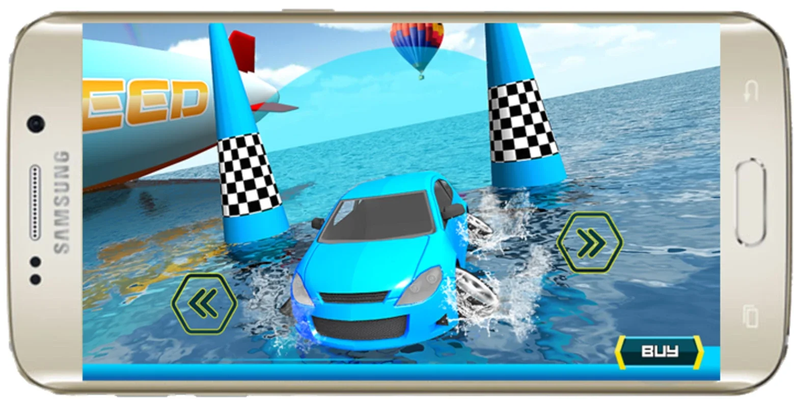 Water Floating Car Stunt (Hebrew) for Android: Thrilling Stunts