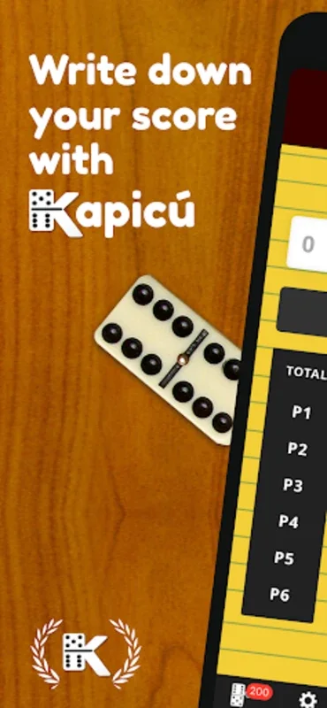 Kapicu for Android - Simplify Domino Scoring