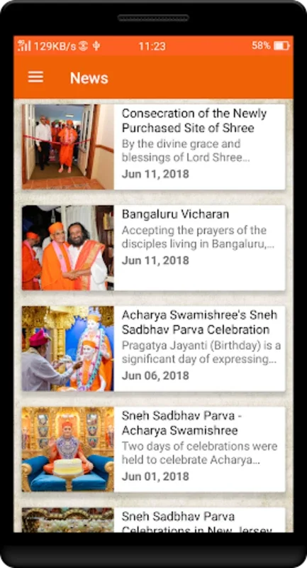 Swaminarayan Gadi for Android - Spiritual Teachings at Your Fingertips