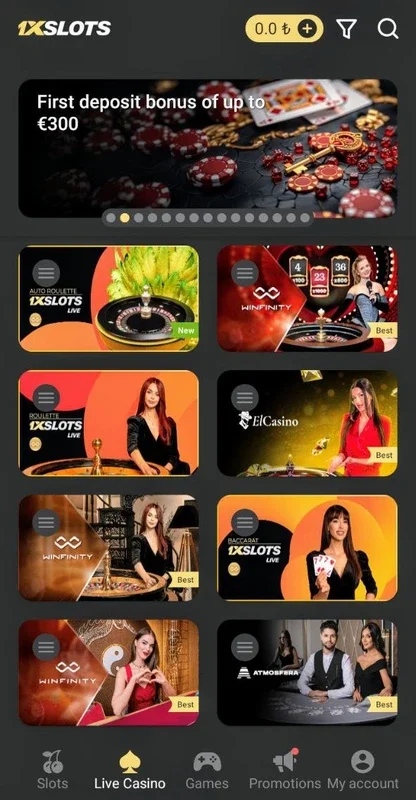 1xSlots for Android: Premier Mobile Casino Gaming