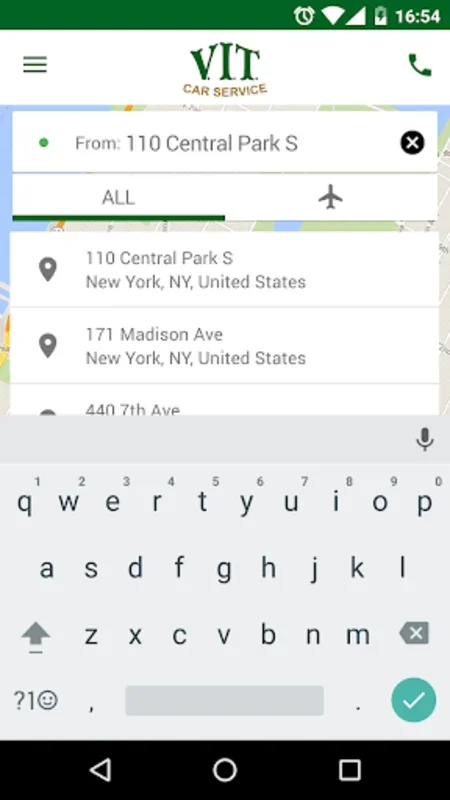 VIT Car Service for Android - Streamline Ground Transport