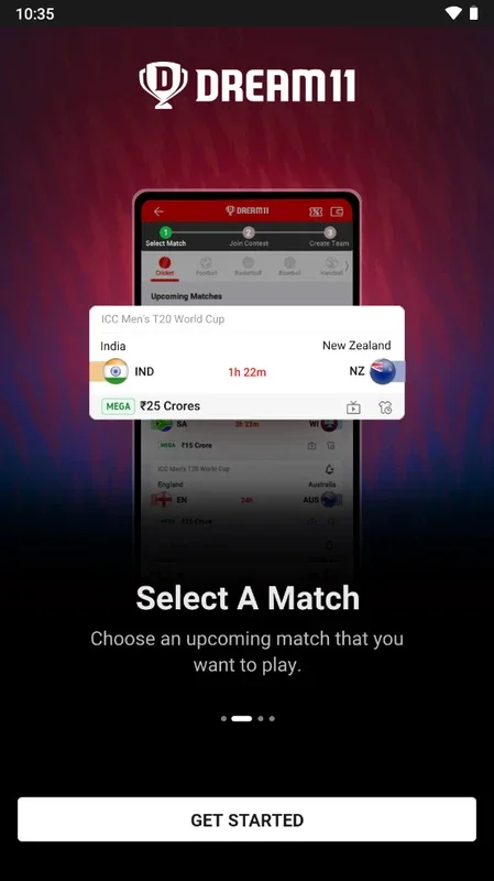 Dream11 for Android - Manage Your Cricket Team