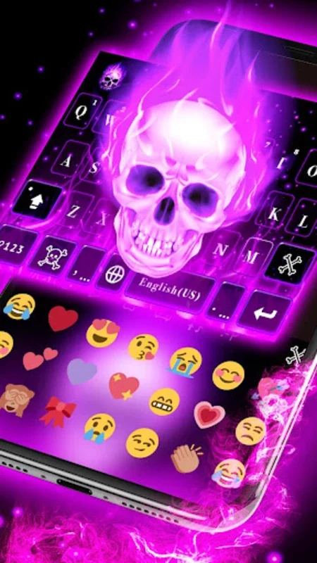 skeleton for Android - Custom Keyboard Theme with Emojis