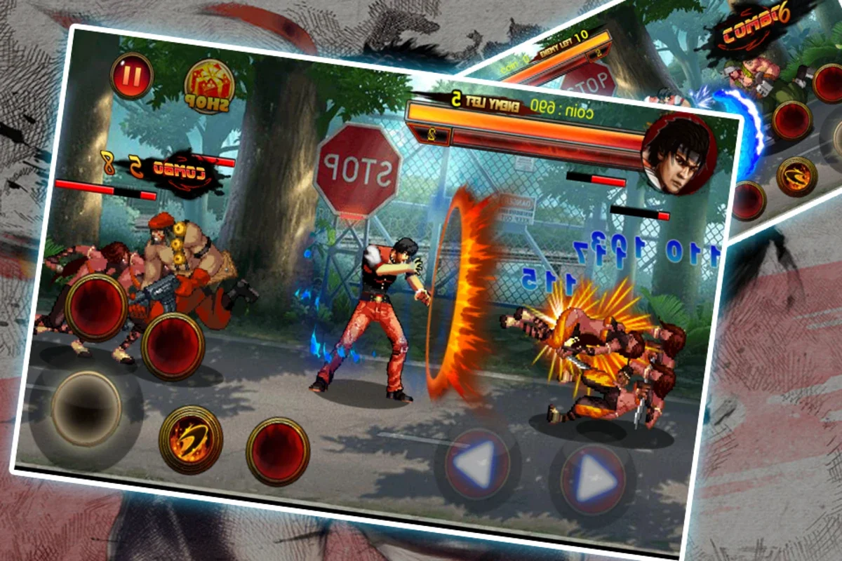 Kungfu Fighter in the street for Android - Thrilling Fighting Game