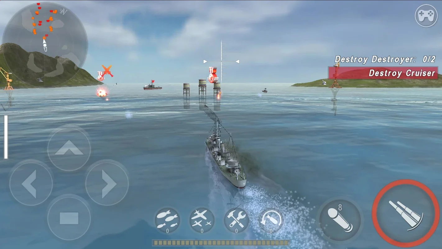 WARSHIP BATTLE:3D World War II for Android - Exciting Naval Battles