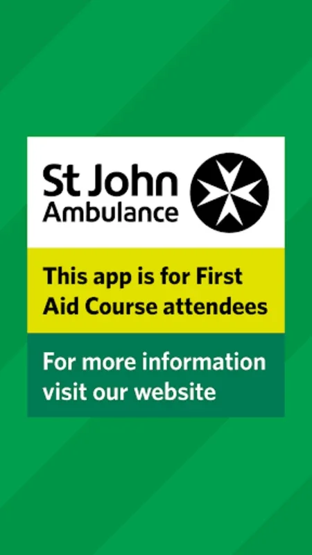 SJA First Aid Fast for Android - No Downloading Needed