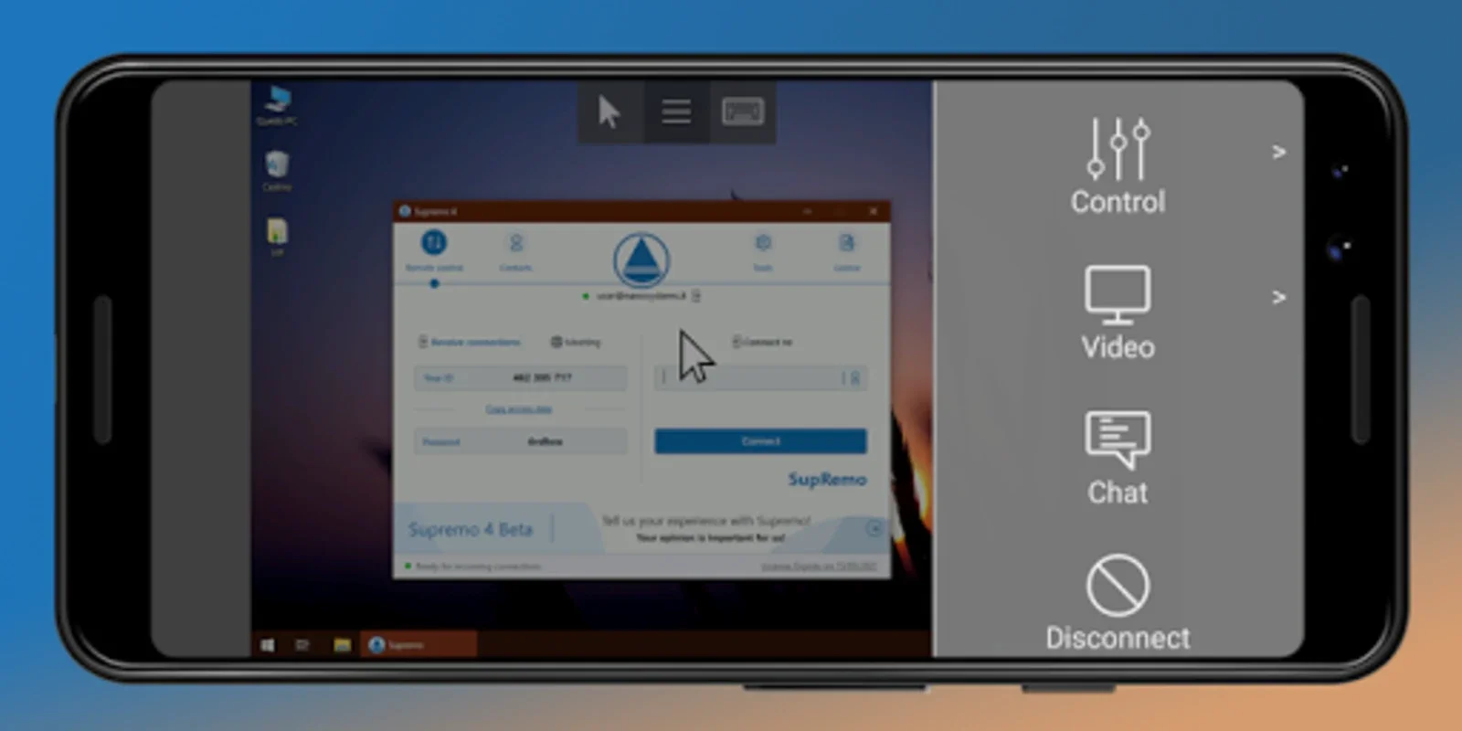 Supremo Remote Desktop for Android - Secure Remote Access