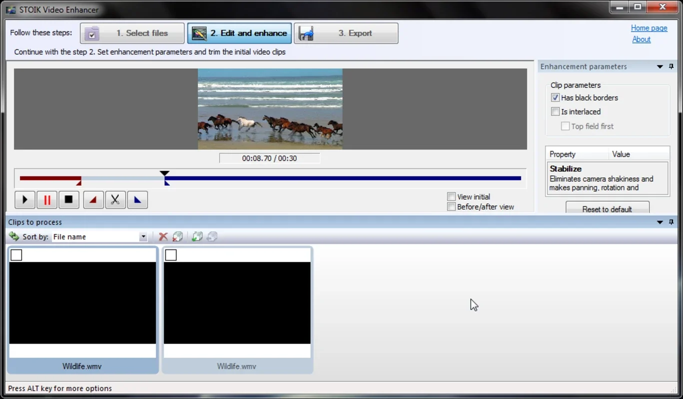 STOIK Video Enhancer for Windows - Enhance and Fix Videos