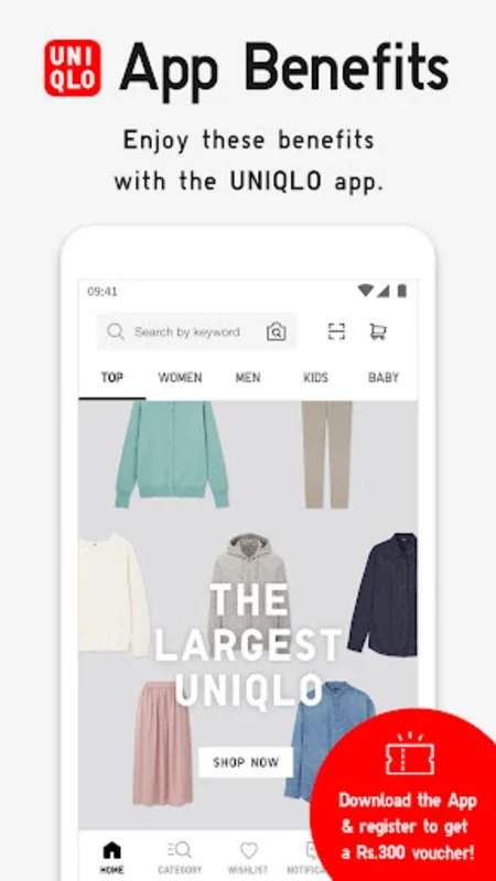 UNIQLO IN for Android - Elevate Your Shopping with Exclusive Deals