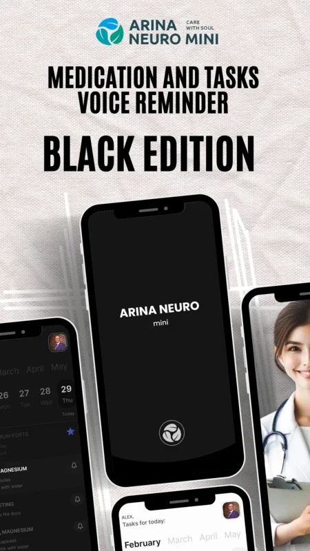 ARINA NEURO Mini for Android - Simplify Medication Management