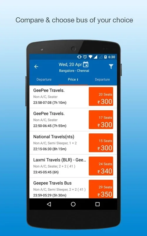 Travelyaari for Android: Simplify Your Bus Travel