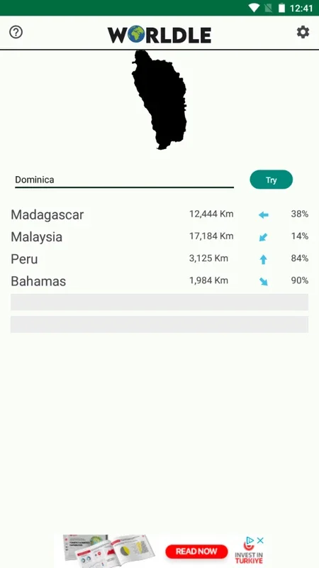 Worldle for Android - Engaging Geography Game