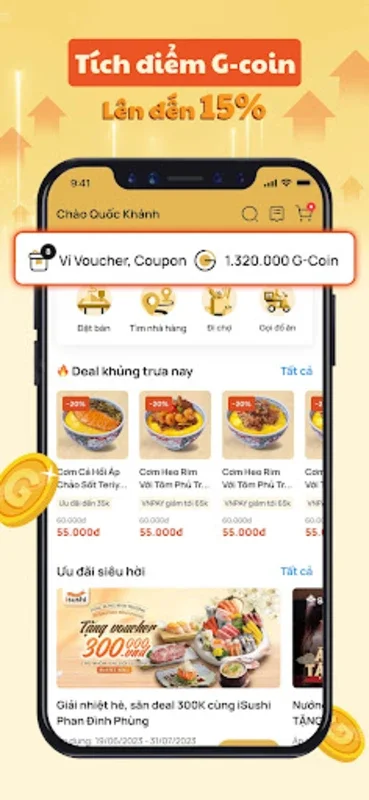 Golden SpoonS for Android - Seamless Dining & Shopping