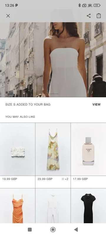 Zara for Android - Convenient Shopping at Your Fingertips