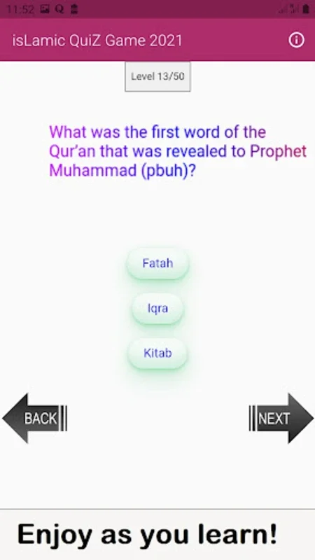 isLamic Quiz Game 2021 Offline for Android - Immersive Quran Experience