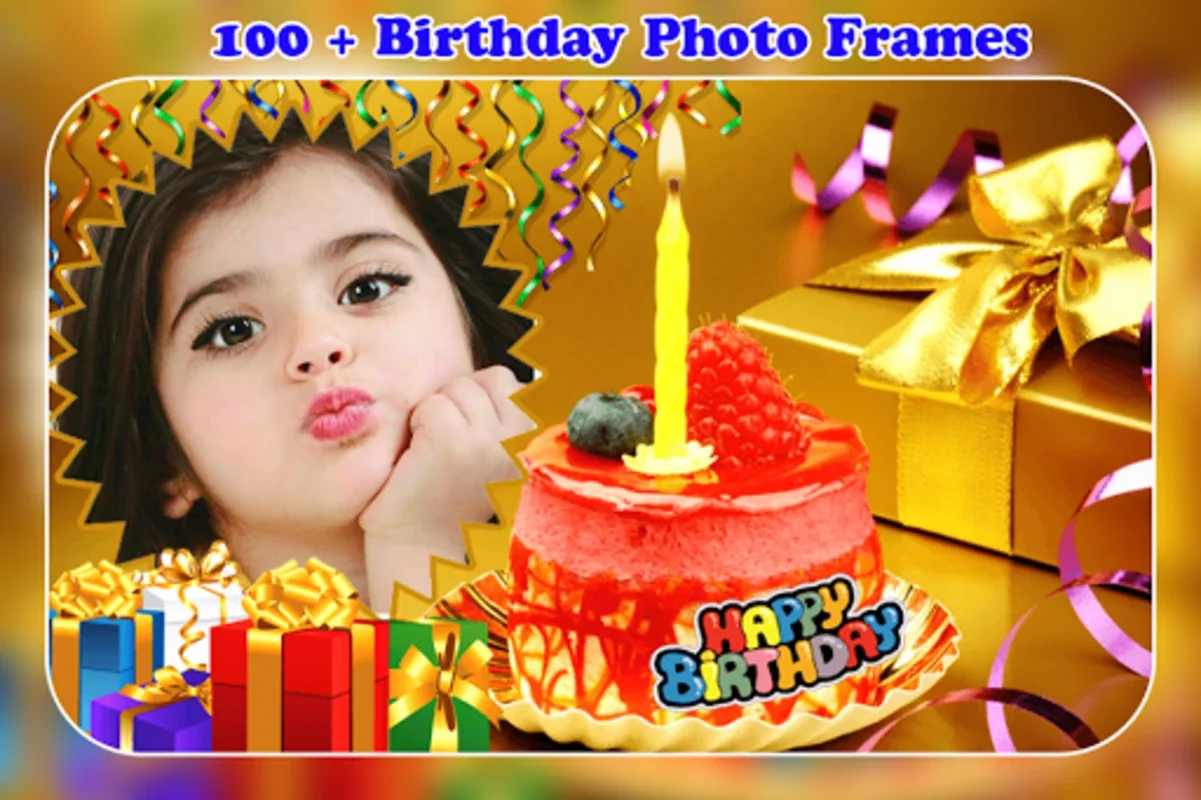 Happy Birthday Photo Frame for Android - Download the APK from AppHuts