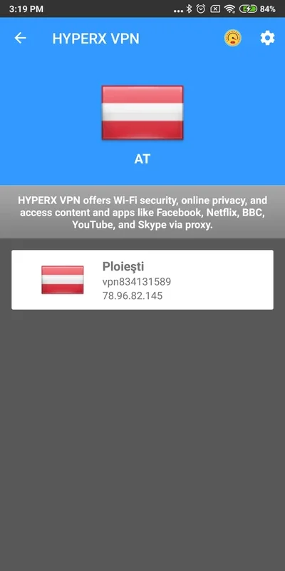 HYPERX VPN for Android: Unlock Unlimited Browsing