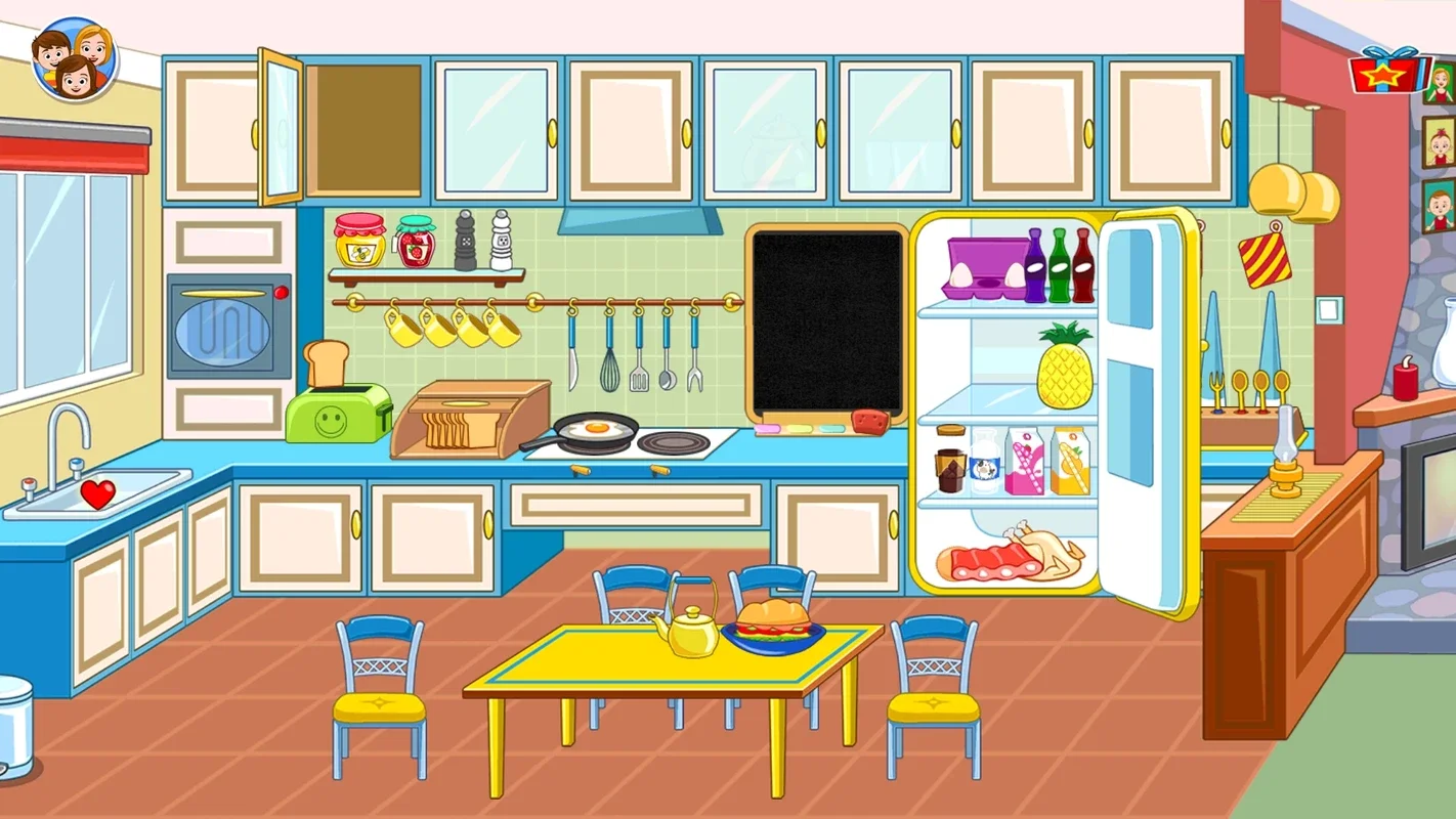 My Town Grandparents House for Android: Endless Virtual Play