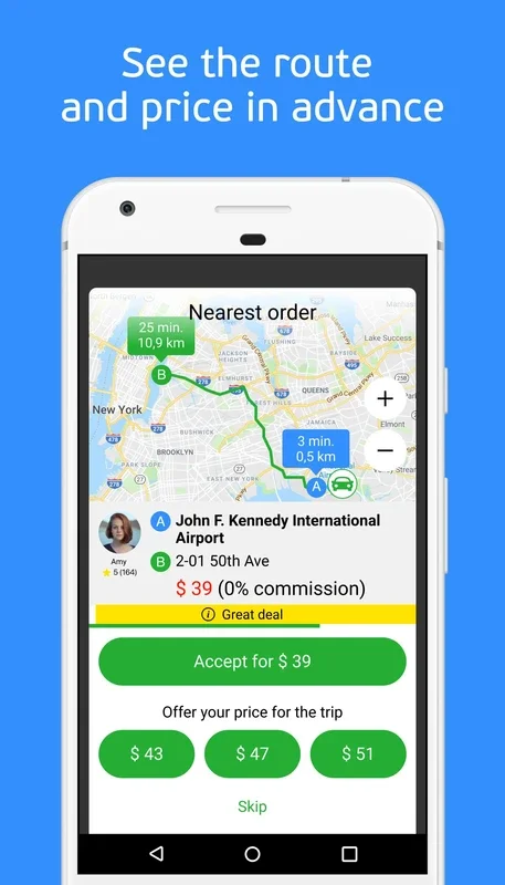 inDrive: Set Your Fare, Ride Smarter on Android