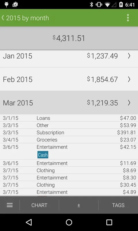 Hello Expense for Android - Streamlined Expense Tracking