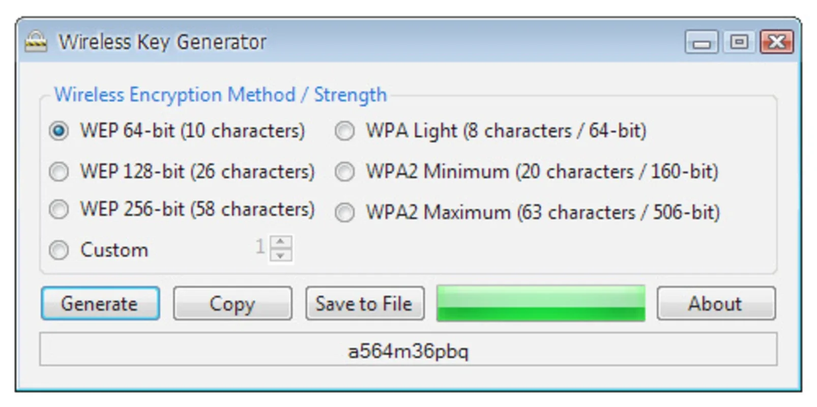 Wireless Key Generator for Windows - Enhance Network Security