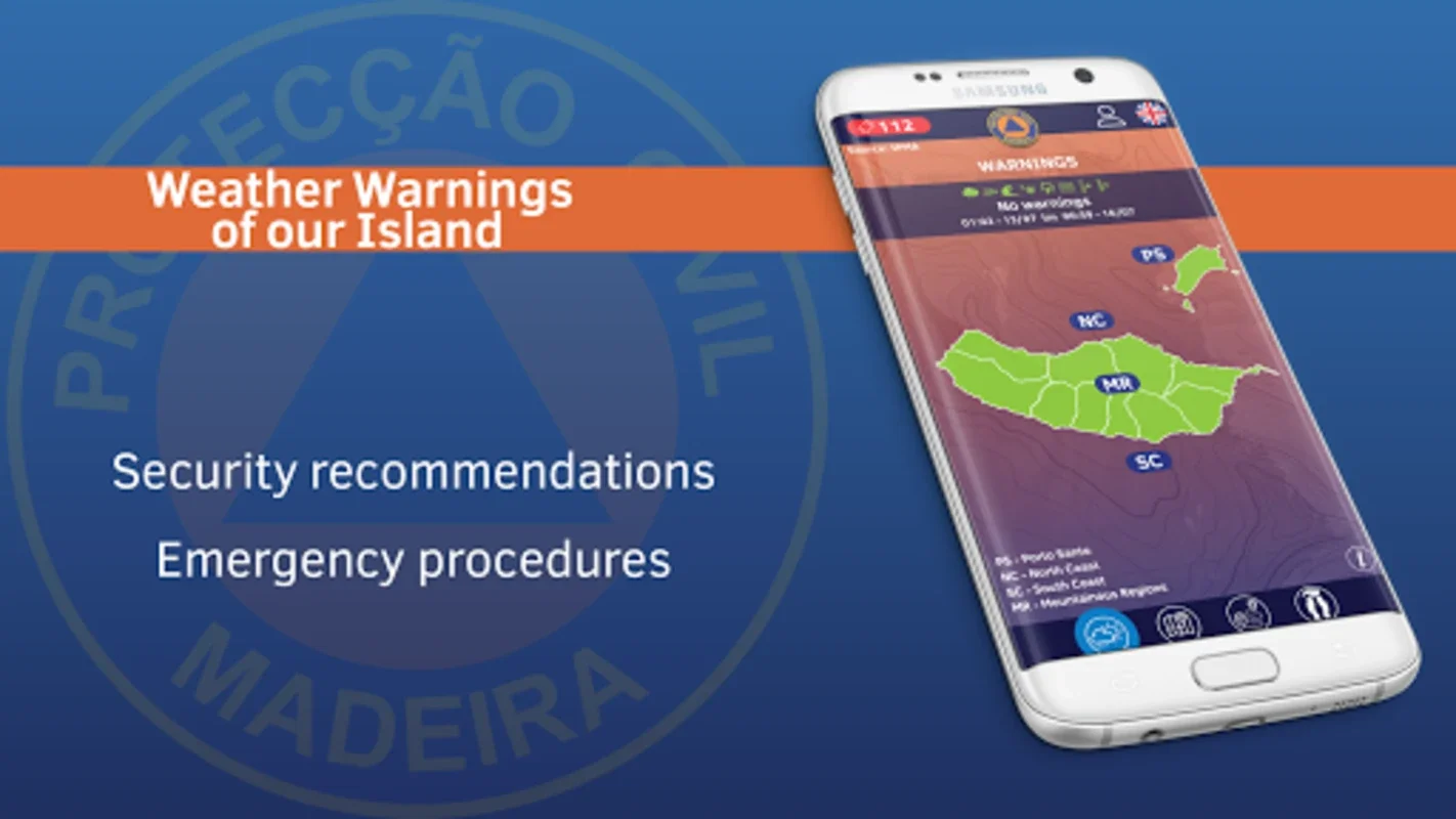 ProCiv Madeira for Android - Stay Safe with Real-time Info