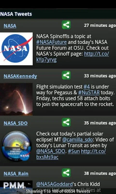 NASA App for Android - Explore Space Content