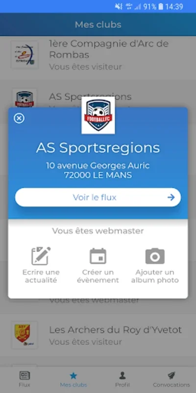 Sportsregions for Android - The Ultimate Sports App