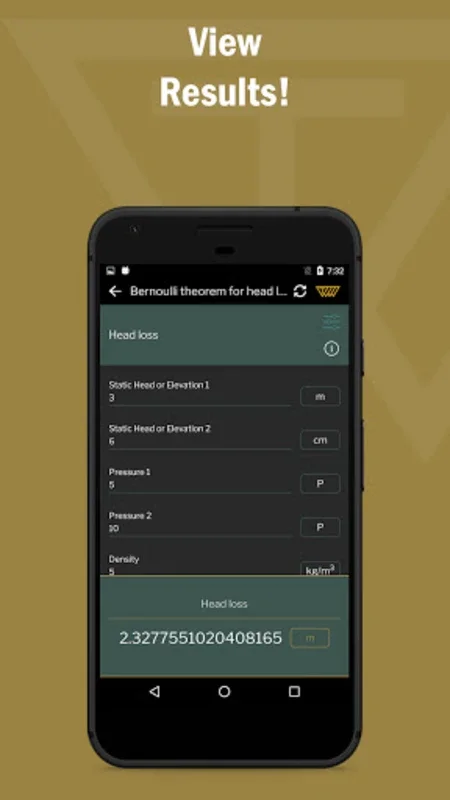 Fluid Mechanics Calc for Android: Streamlined Calculations