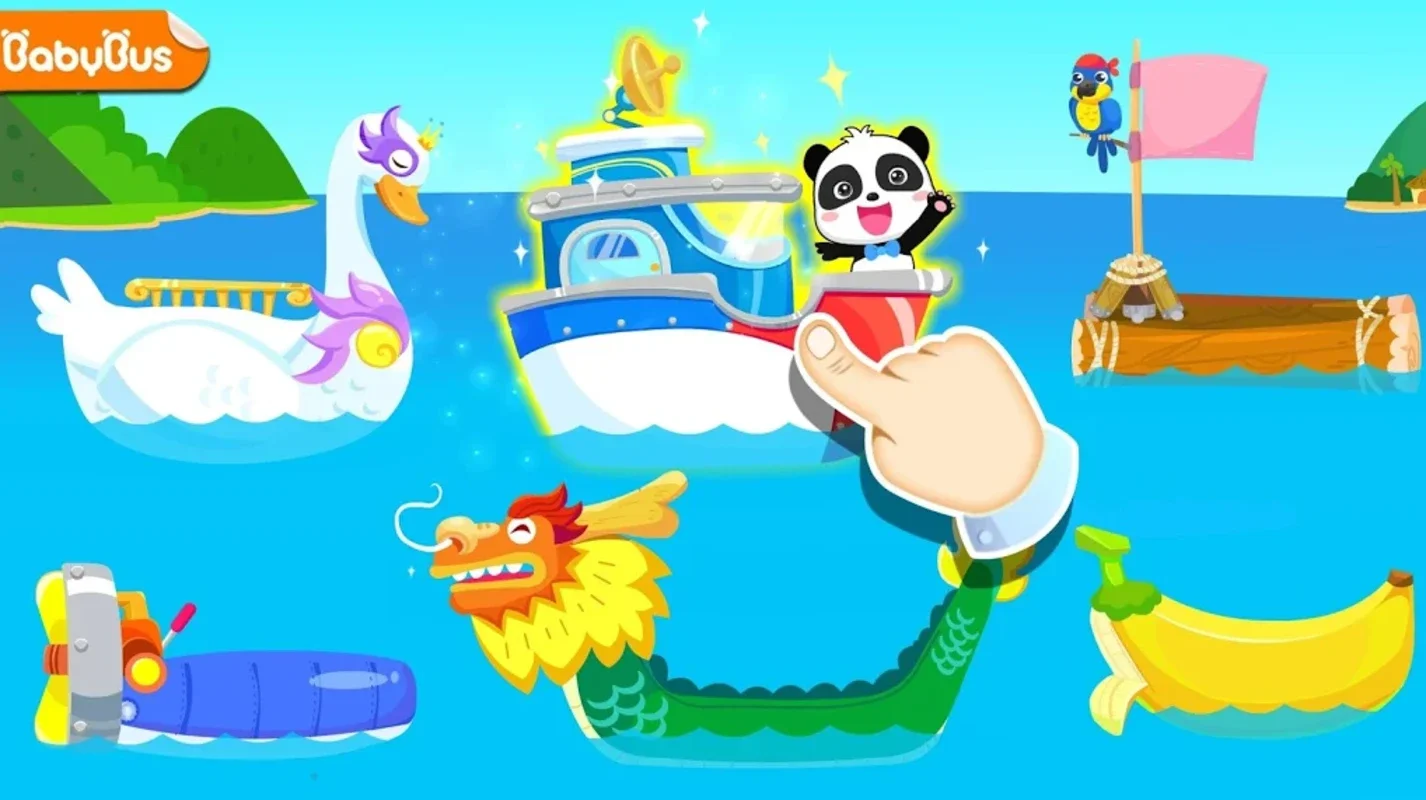 Little Panda Captain for Android - Navigate the Ocean with Fun Minigames