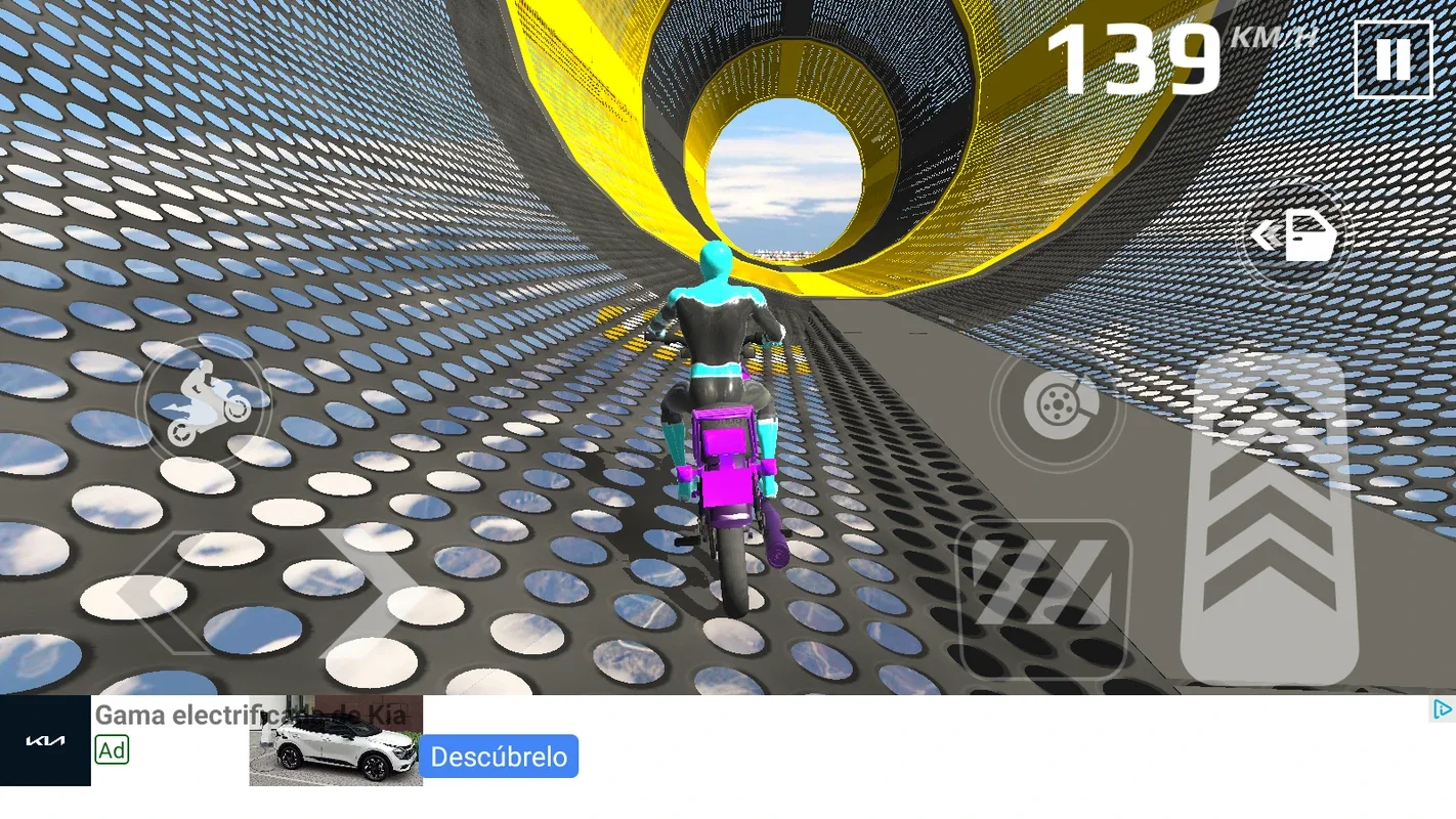 Superhero Moto Stunts Racing for Android - Thrilling Races Await