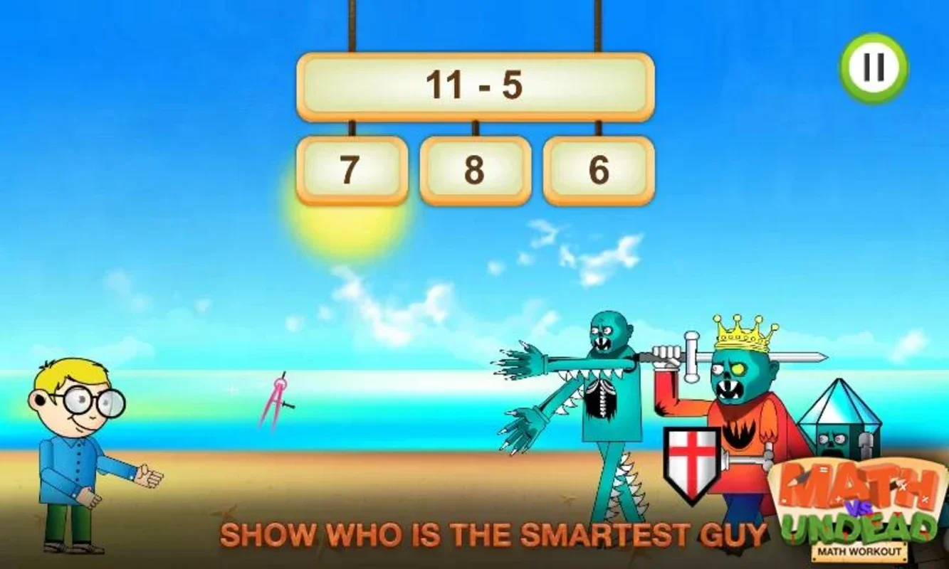 Math vs. Undead: Math Workout on Android - Fun Math Learning