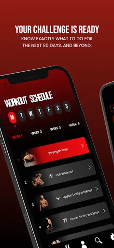 90 Day Challenge for Android: Personalized Fitness