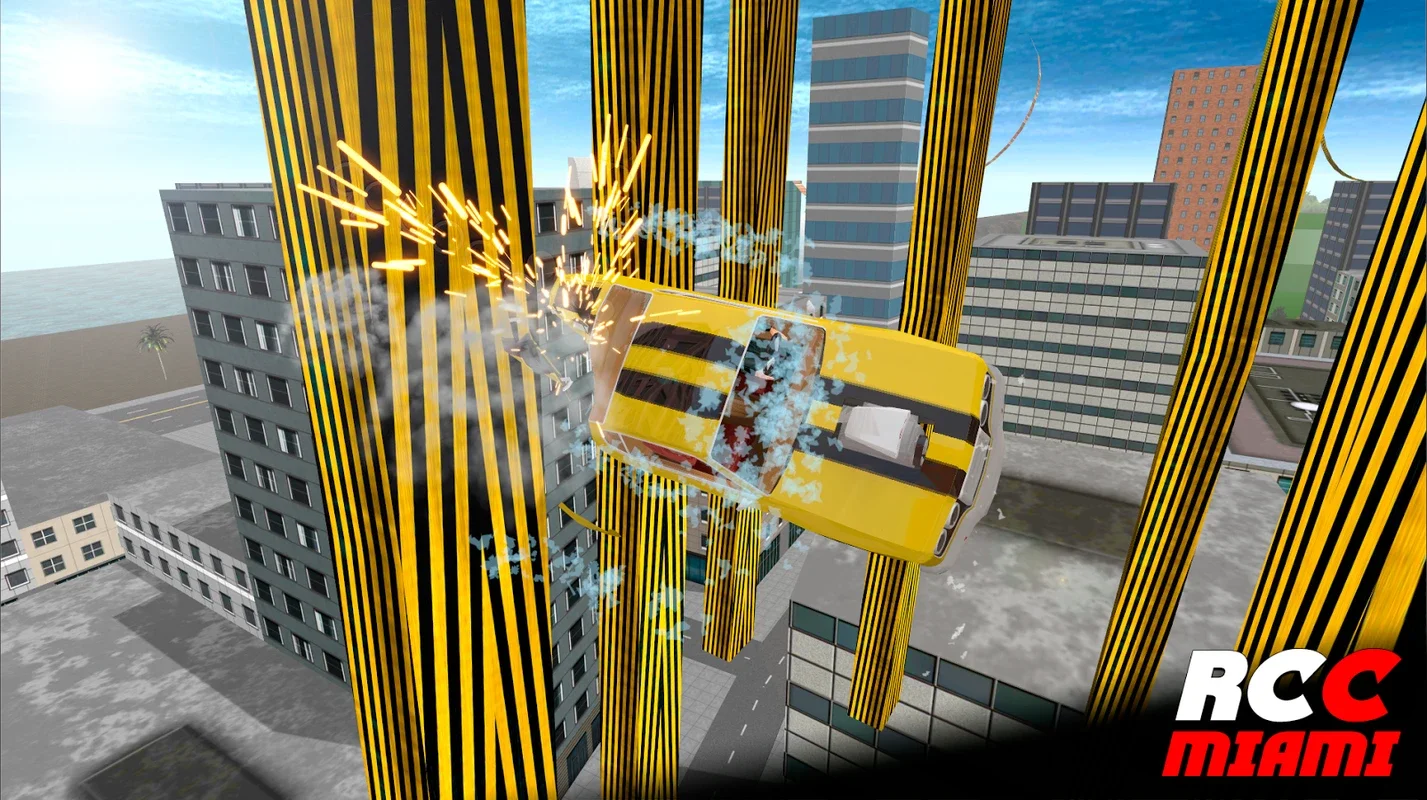 Real Car Crash Miami for Android - Thrilling Gaming Experience