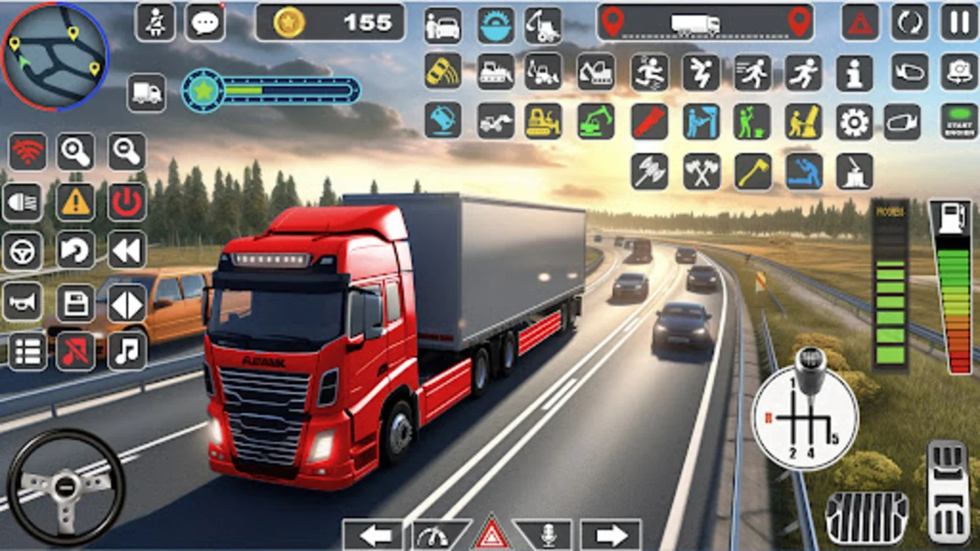 Heavy Transport Truck Games 3D for Android - Realistic Simulation