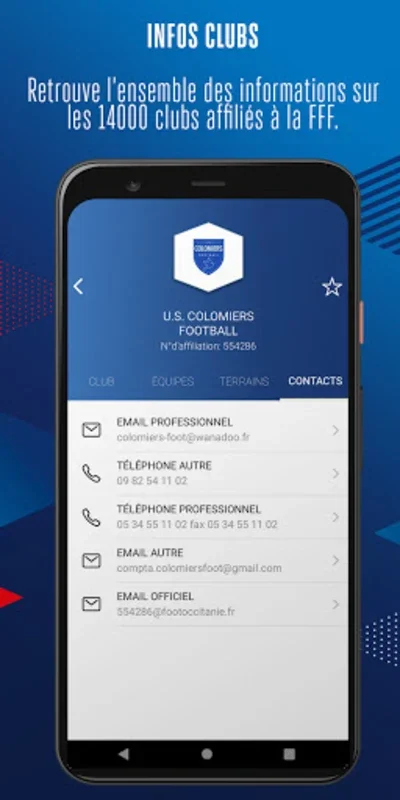 Foot Amateur for Android - Unbeatable French Soccer Info