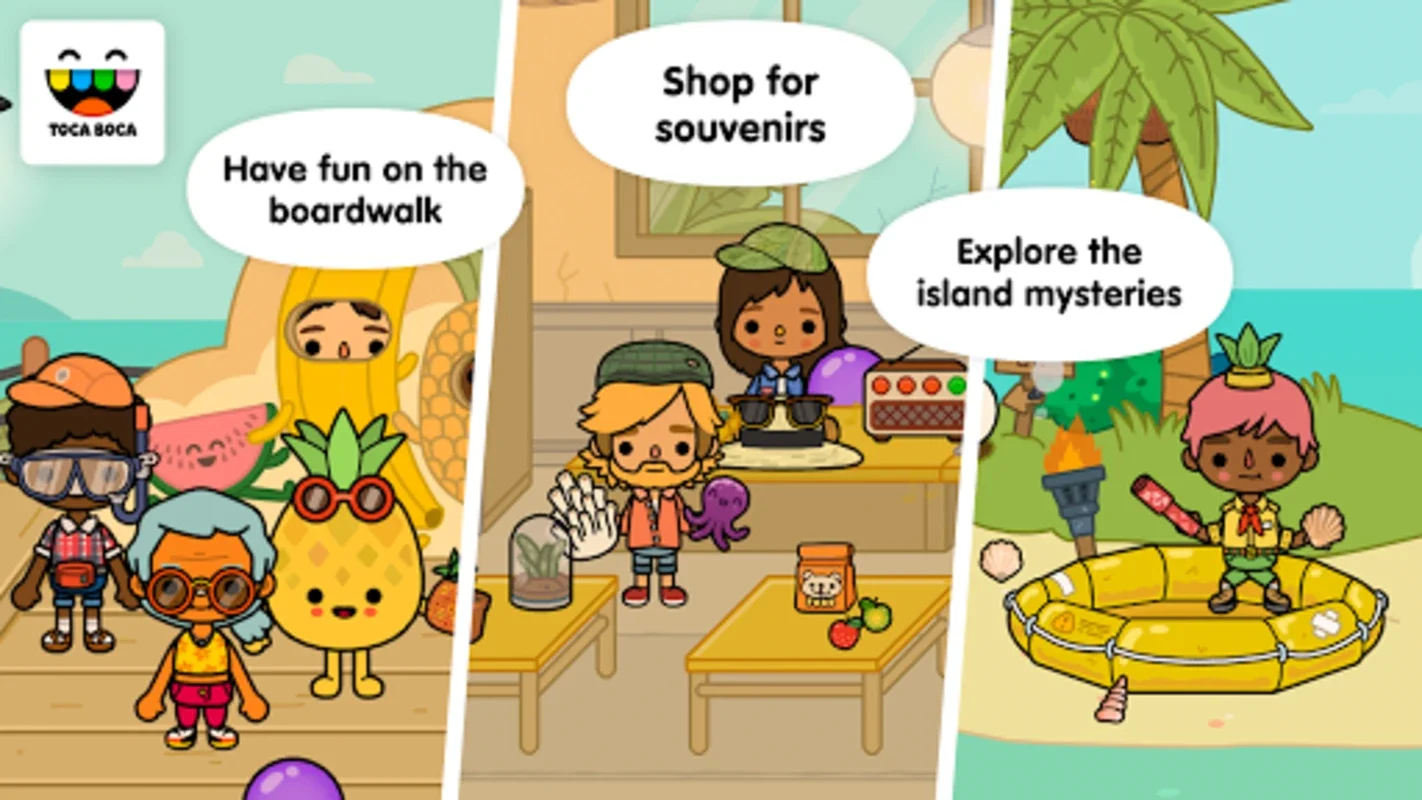 Toca Life: Vacation for Android - Immersive Adventures