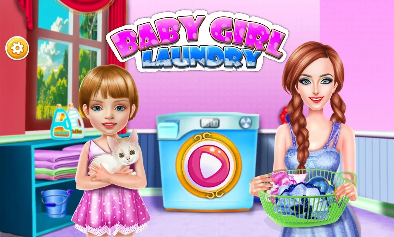 Baby Girls Laundry for Android - Engaging Outdoor Play