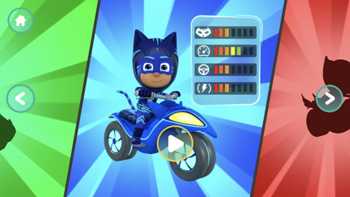 PJ Masks: Racing Heroes on Android - No Downloading Needed